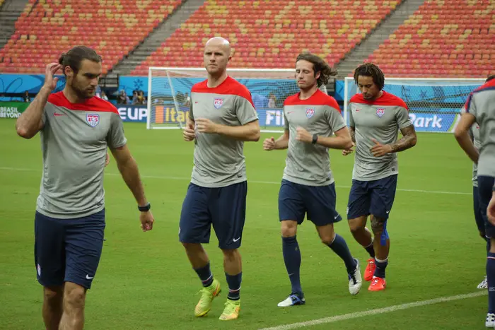 USMNT warms up at Arena Amazonia<br/>